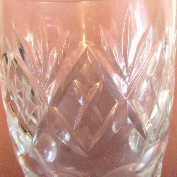 Webb Corbett Georgian Footed Water Goblet, 5 1/8" High, English Crystal  K200 - Picture 3 of 7